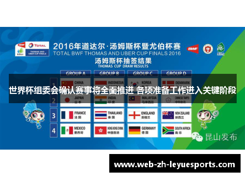 世界杯组委会确认赛事将全面推进 各项准备工作进入关键阶段