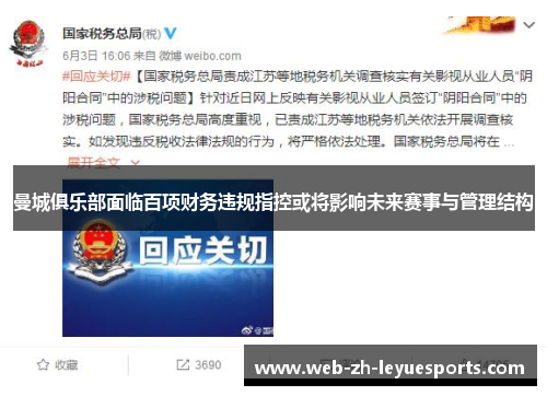 曼城俱乐部面临百项财务违规指控或将影响未来赛事与管理结构 曼城俱乐部面临百项财务违规指控或将影响未来赛事与管理结构